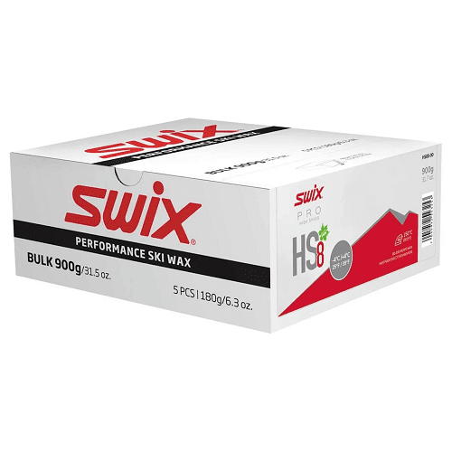 Парафин SWIX HS8 Red -4+4° 180g (Service Pack без крышки)