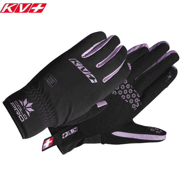 Перчатки KV+ XC Cold Pro Black Lilac в магазине Sport-Nordic.ru.