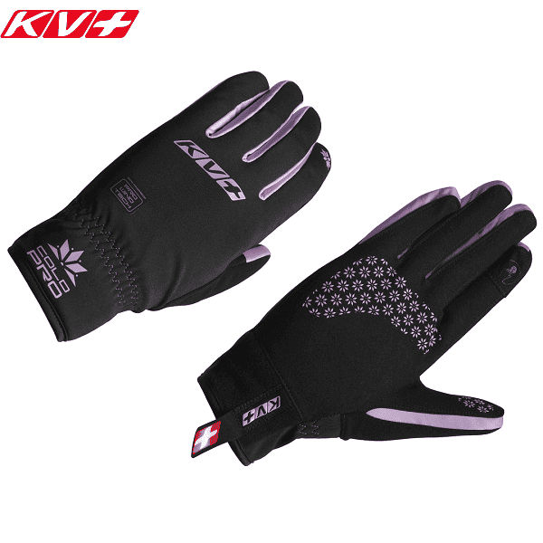Перчатки KV+ XC Cold Pro Black Lilac в магазине Sport-Nordic.ru.