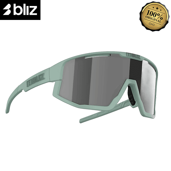 Очки BLIZ Fusion Small Matt Green Smoke Mirror Silver в магазине Sport-Nordic.ru.