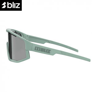 Очки BLIZ Fusion Small Matt Green Smoke Mirror Silver