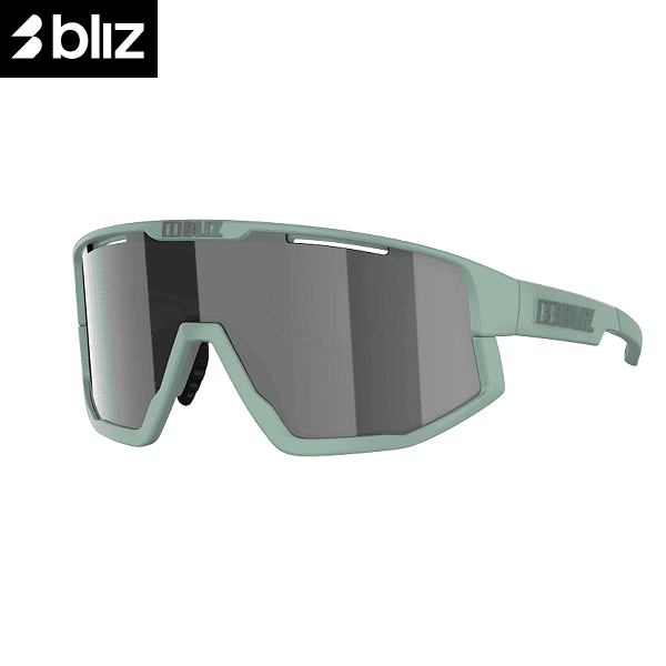 Очки BLIZ Fusion Small Matt Green Smoke Mirror Silver в магазине Sport-Nordic.ru.
