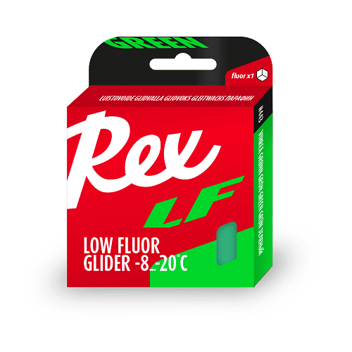 Парафин REX LF Green -8-20° 86g в магазине Sport-Nordic.ru.