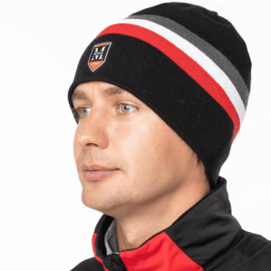 Шапка MOAX Tradition Stripe Black Red