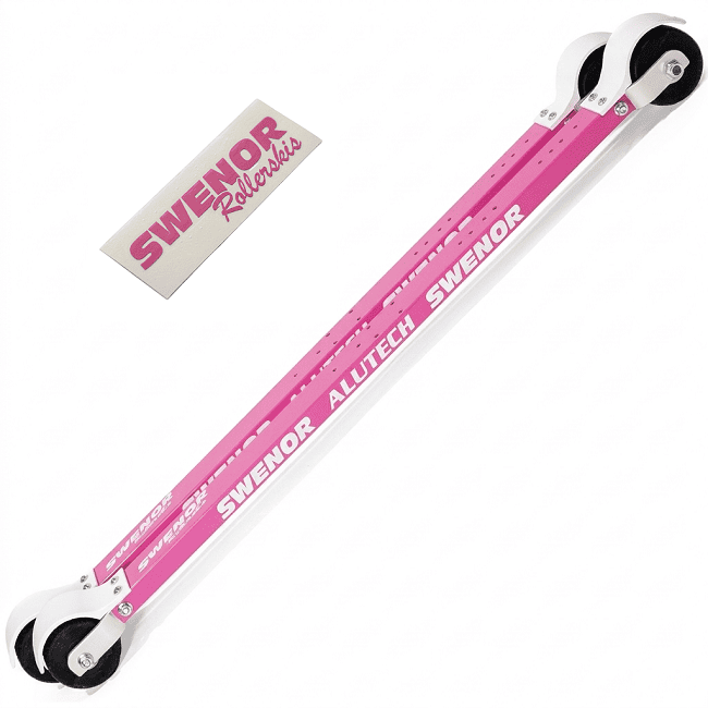 Лыжероллеры SWENOR Classic Pink Alutech (2)