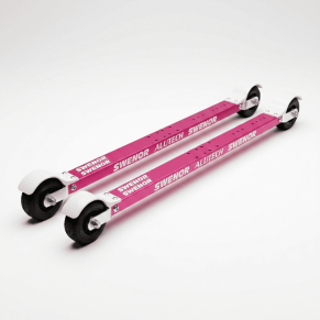 Лыжероллеры SWENOR Classic Pink Alutech (2)