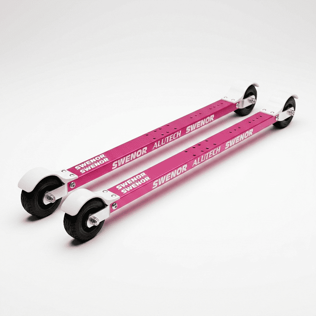 Лыжероллеры SWENOR Classic Pink Alutech (2)