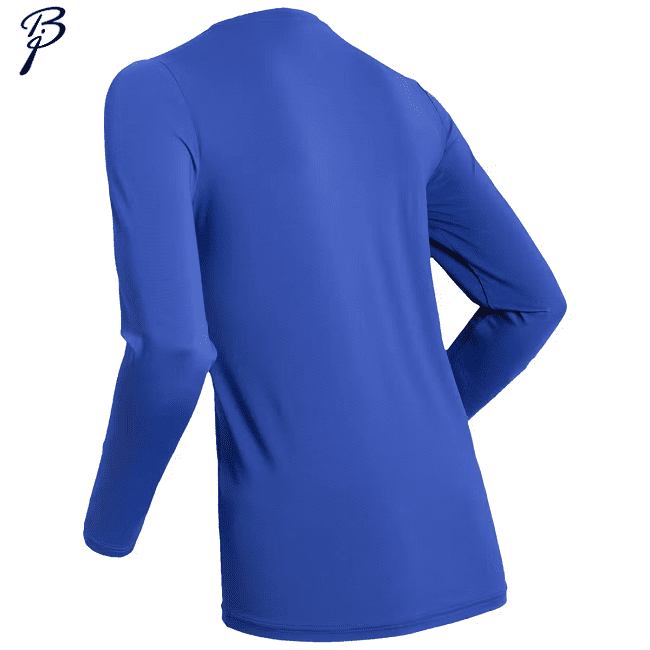 Футболка BD Long Sleeve Tempo Royal Blue Wmn в магазине Sport-Nordic.ru.