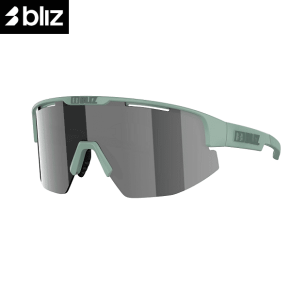 Очки BLIZ Matrix Small Matt Green Smoke Silver Mirror