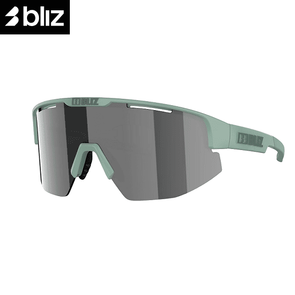 Очки BLIZ Matrix Small Matt Green Smoke Silver Mirror в магазине Sport-Nordic.ru.
