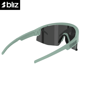 Очки BLIZ Matrix Small Matt Green Smoke Silver Mirror