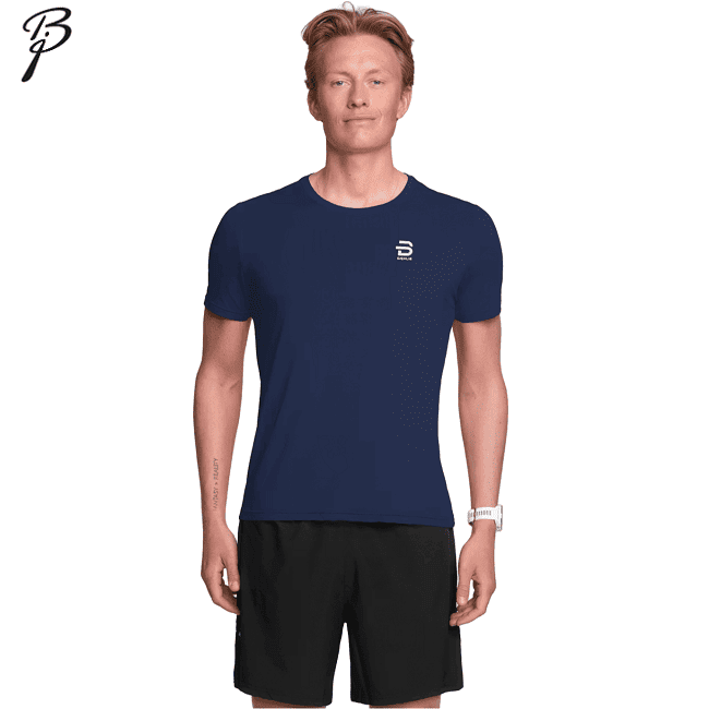 Футболка BD T-Shirt Tempo Navy Blue Man в магазине Sport-Nordic.ru.