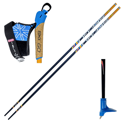 Лыжные палки SKIGO Elit SO в магазине Sport-Nordic.ru.