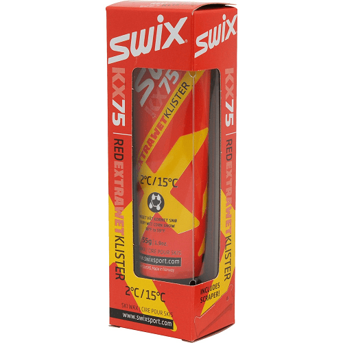 Мазь SWIX KX75 Red Extra Wet +2+15° 55g