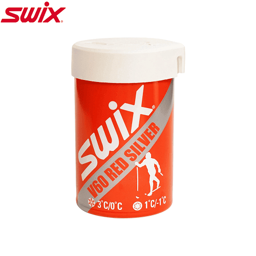 Мазь SWIX V60 Red Silver 0+3° 45g