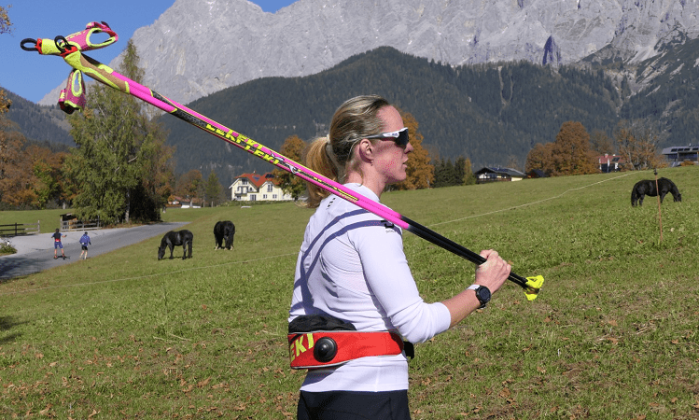 Лыжные палки LEKI HRC Max Pink в магазине Sport-Nordic.ru.
