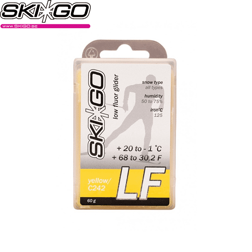 Парафин SKIGO LF Yellow +20°-1° 60g в магазине Sport-Nordic.ru.