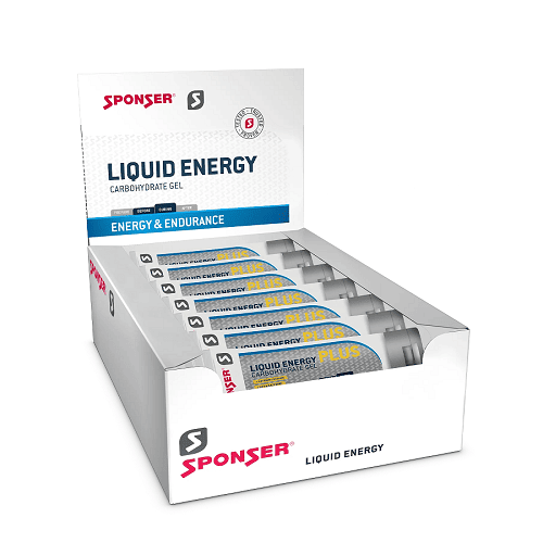 Гель SPONSER Liquid Energy Plus 70g в магазине Sport-Nordic.ru.