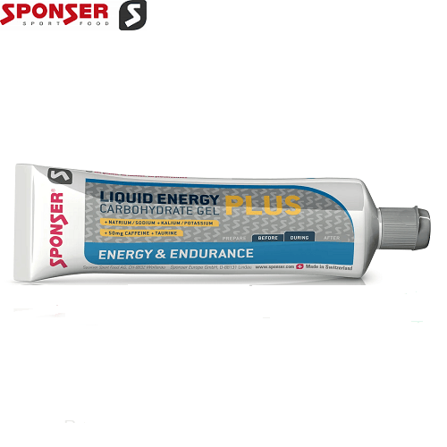 Гель SPONSER Liquid Energy Plus 70 g в магазине Sport-Nordic.ru.