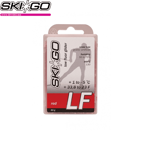 Парафин SKIGO LF Red +1°-5° 60g