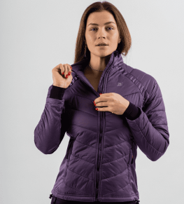 Куртка NONAME Hybrid Warm DK Purple 24 Wmn
