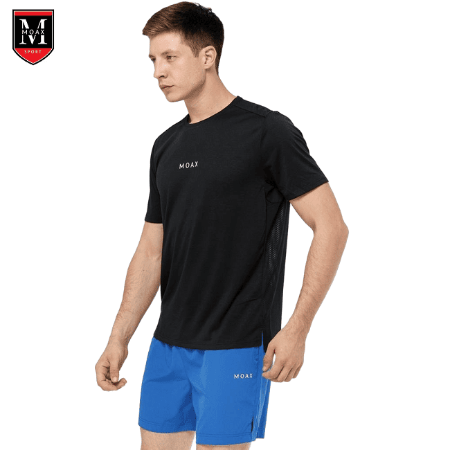 Футболка MOAX Motion Mesh Black Man в магазине Sport-Nordic.ru.