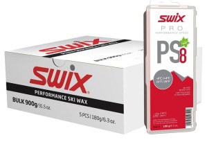 Парафин SWIX PS8 Red -4+4° 180g б/к