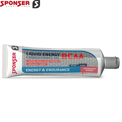 Гель SPONSER Liquid Energy BCAA 70g в магазине Sport-Nordic.ru.