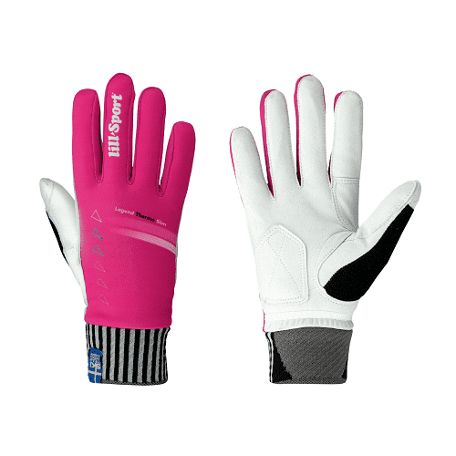 Перчатки LillSport Legend Thermo Slim Pink в магазине Sport-Nordic.ru.