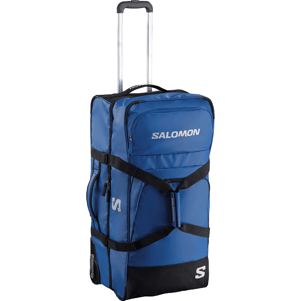 Сумка SALOMON Race Trip Container Blue 100л в магазине Sport-Nordic.ru.