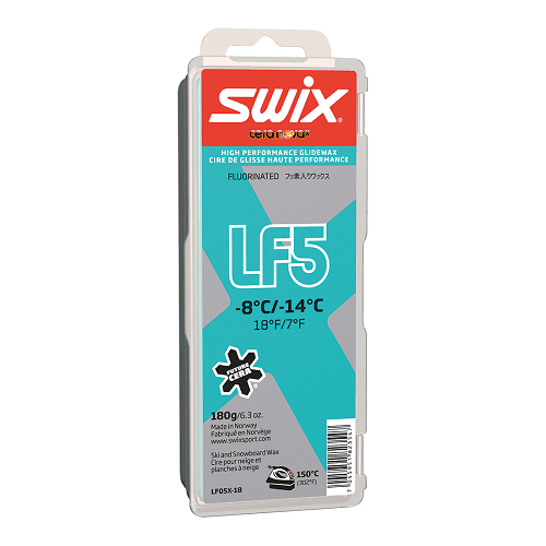 Парафин SWIX LF5X -8-14° 180g