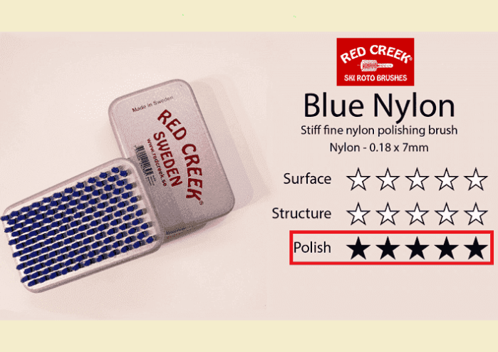 Щётка RED CREEK Blue Nylon в магазине Sport-Nordic.ru.