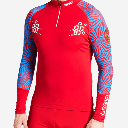 Комбинезон KV+ Lahti 2 Blue/Red в магазине Sport-Nordic.ru.