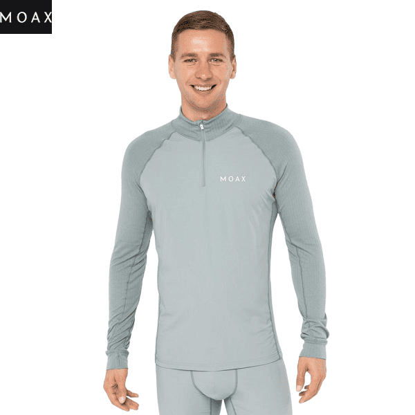 Термобельё MOAX Race Wind Grey-Green Man в магазине Sport-Nordic.ru.