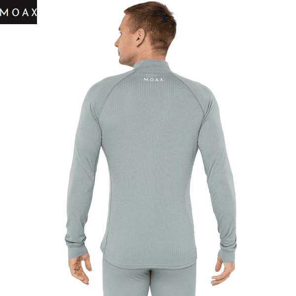 Термобельё MOAX Race Wind Grey-Green Man в магазине Sport-Nordic.ru.