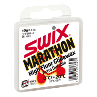 Парафин SWIX Marathon White 0+20° 40g