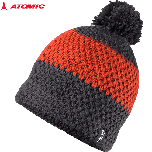 Шапка ATOMIC Racing Beanie Anthracite Rust Dark Green в магазине Sport-Nordic.ru.