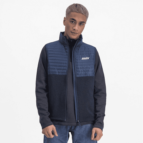 Жилет SWIX Blizzard Hybrid Dark Navy Man