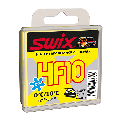 Парафин SWIX HF10X 0+10° 40g в магазине Sport-Nordic.ru.