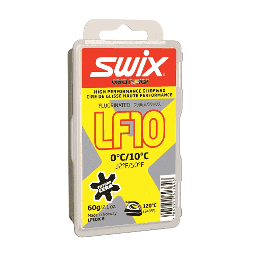Парафин SWIX LF10X 0+10° 60g