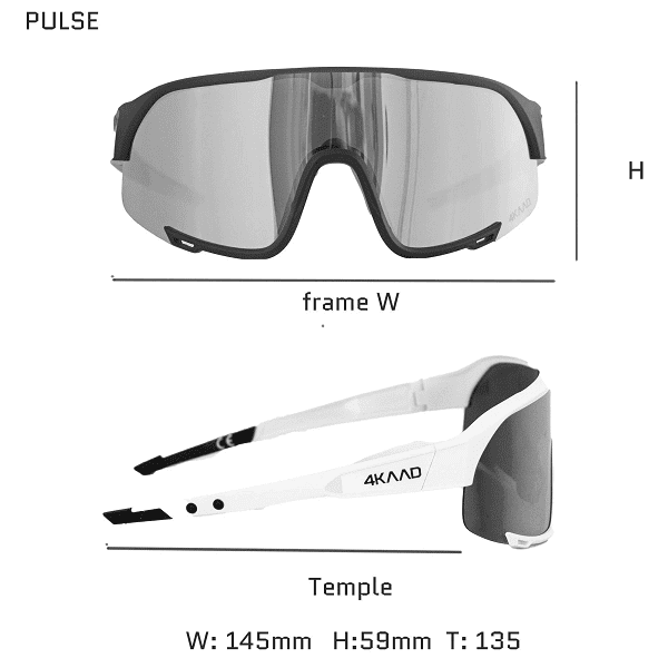 Очки 4KAAD Pulse Race Clear Blue Mirror в магазине Sport-Nordic.ru.