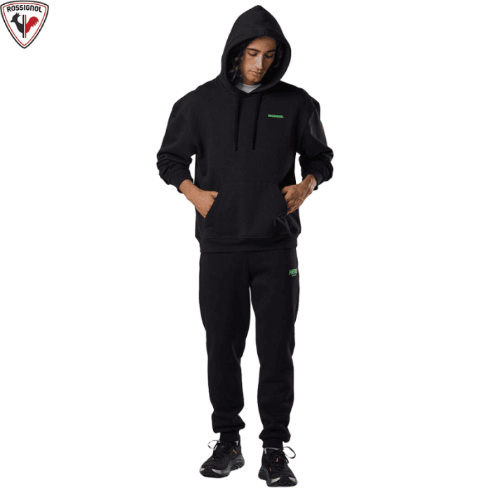 Кофта ROSSIGNOL Hero Hoodie Black Man в магазине Sport-Nordic.ru.