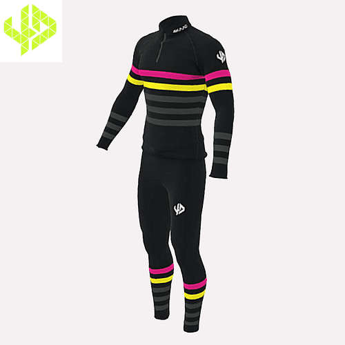 Комбинезон 4KAAD Planica Race Suit Blk-Yell