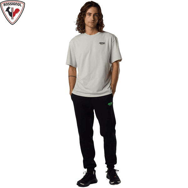 Футболка ROSSIGNOL Hero Tee LogoLine Soft Grey Man в магазине Sport-Nordic.ru.
