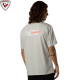 Футболка ROSSIGNOL Hero Tee LogoLine Soft Grey Man в магазине Sport-Nordic.ru.