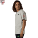 Футболка ROSSIGNOL Hero Tee LogoLine Soft Grey Man в магазине Sport-Nordic.ru.