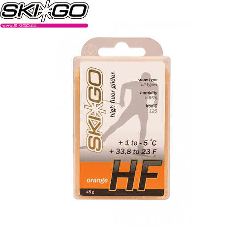 Парафин SKIGO HF Orange +1-5° 45g в магазине Sport-Nordic.ru.