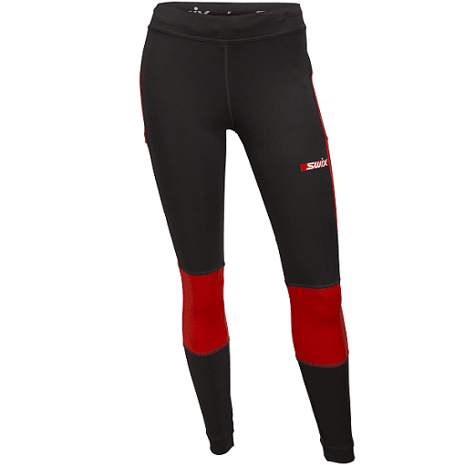 Тайтсы SWIX Carbon Fiery Red Wmn
