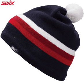 Шапка SWIX Marka Dark Navy/Red