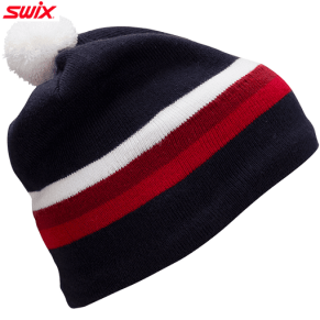 Шапка SWIX Marka Dark Navy/Red